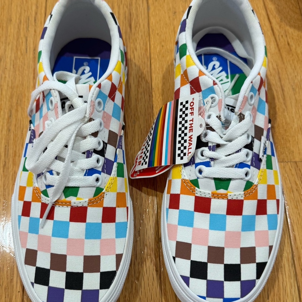 Vans Colorful Checkerboard Sneakers